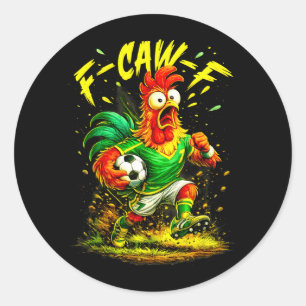 Adesivo Futebol de Galinha