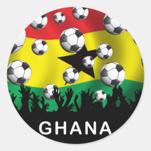 Adesivo Futebol de Ghana