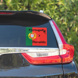 Adesivo Futebol de Portugal, personalizável