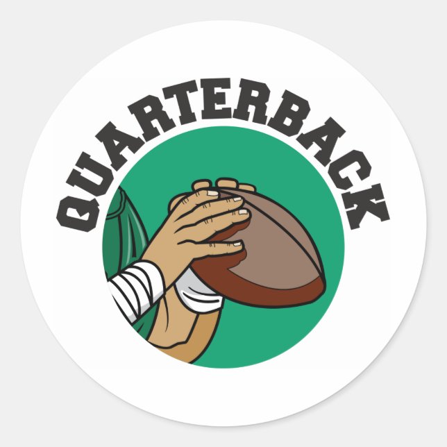 Adesivo Futebol de Quarterback (Frente)