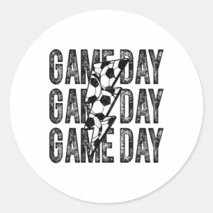 Adesivo Futebol Dia de Jogo Raio de Futebol Mãe Pai Menino