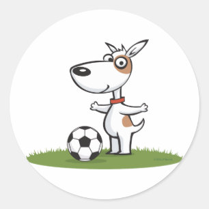 Adesivo Futebol do cão