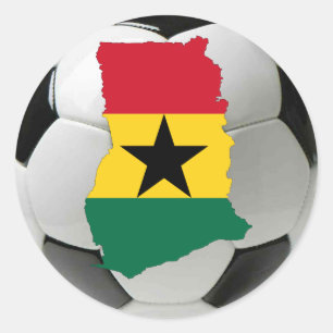 Adesivo Futebol do futebol de Ghana