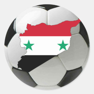 Adesivo Futebol do futebol de Syria