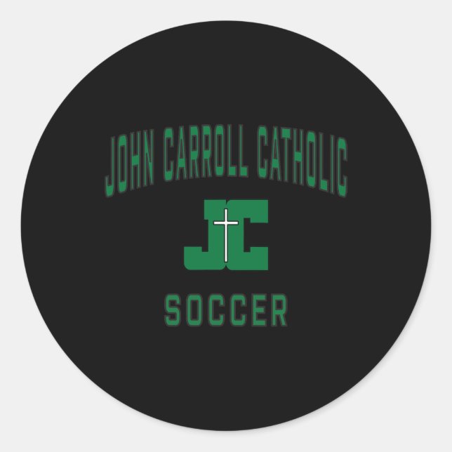 Adesivo Futebol do John Carroll Catholic High School Caval (Frente)