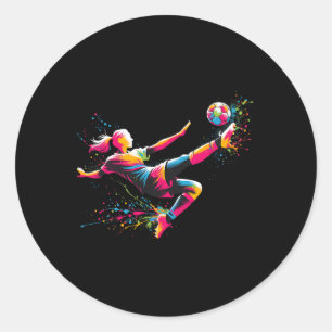Adesivo Futebol e Gráficos de Futebol Mulheres, Meninas e