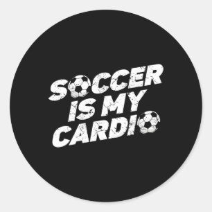 Adesivo Futebol É Meu Jogador De Futebol De Cardio