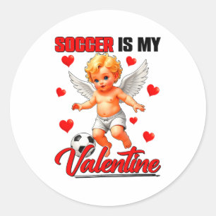 Adesivo Futebol Engraçado É Meu Cupido De São Valentão Men