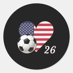 Adesivo Futebol EUA 2026 