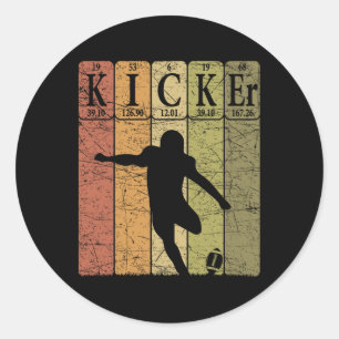 Adesivo Futebol Kicker Elementos de Mesa Periódicos Futebo