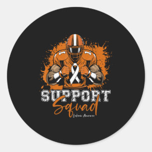 Adesivo Futebol Laranja Laranja de Futebol do Esquadrão de