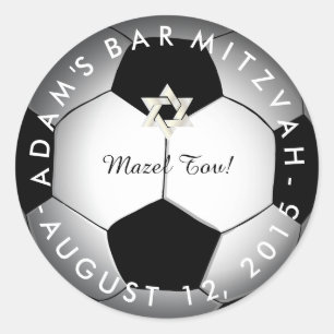 Adesivo Futebol Mitzvah do PixDezines