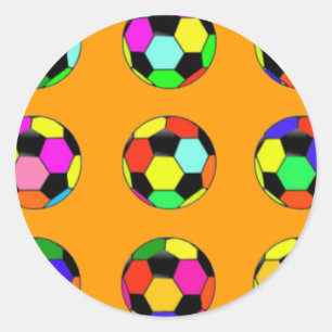 Adesivo futebol - padrão das bolas de futebol