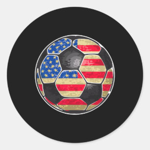 Adesivo Futebol Patriótico Ll Bandeira Dos EUA