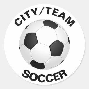 Adesivo Futebol personalizável