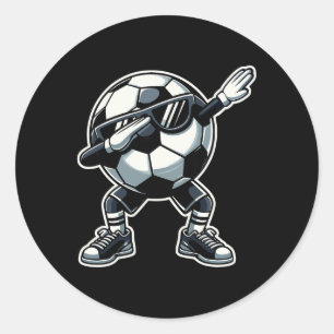 Adesivo Futebol Por Byll Dabbing Jogador Engraçado Futebol