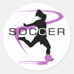 Adesivo Futebol - Raparigas - Rosa