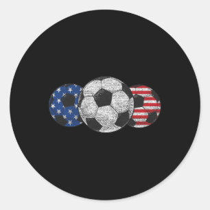 Adesivo Futebol Red White Blue American Flag 4 De Julho