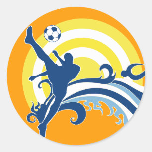 Adesivo futebol summersetz.