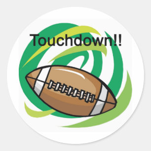 Adesivo Futebol, touchdown