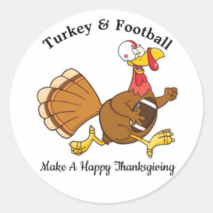 Adesivo Futebol turco de ação de graças