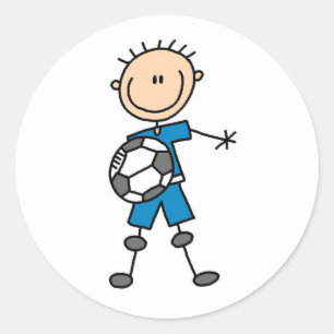 Adesivo Futebol Uniforme do Boy Blue