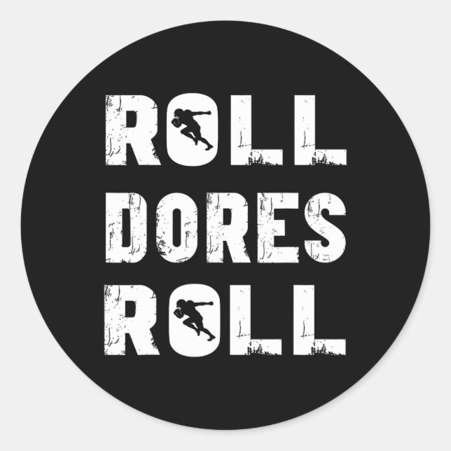 Adesivo Futebol Vanderbilt Roll Dores Roll  (Frente)