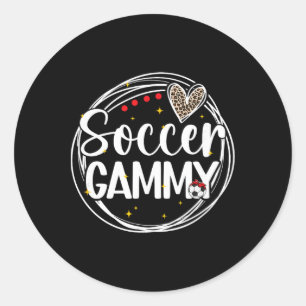 Adesivo Futebol Vovó Gammy Gammy De Um Jogador De Futebol