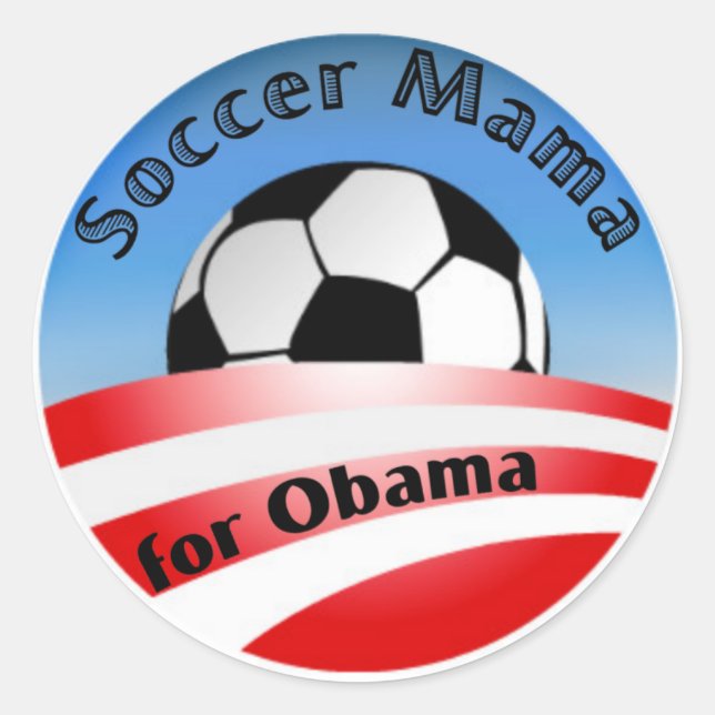 Adesivo FutebolMamaforObama (Frente)