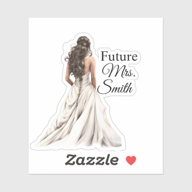 Adesivo Future Mrs. Bride Sticker (Folha)