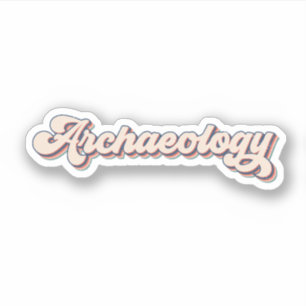 Adesivo Futuro Arqueólogo, Ditado de Arqueologia