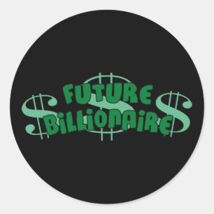 Adesivo Futuro Bilionário