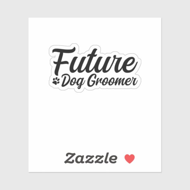 Adesivo Futuro Cachorro (Folha)