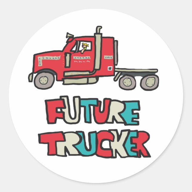 Adesivo Futuro Caminhoneiro (Frente)