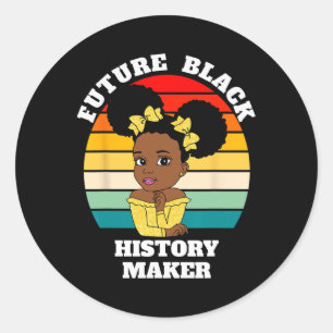 Adesivo Futuro Criador Da História Negra Junteº Hbcu Afro 