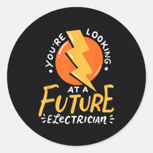Adesivo Futuro Eletricista Engenheiro Elétrico Engraçado