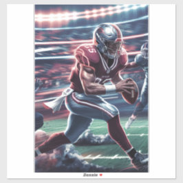 Adesivo Futuro Encerramento de Quarterback