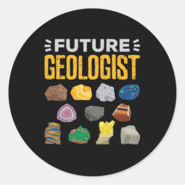 Adesivo Futuro Estudante Geológico Geológico