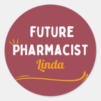 futuro farmacêutico engraçado personalizado para c