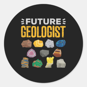 Adesivo Futuro Geólogo Estudante de Geologia