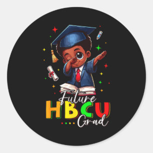 Adesivo Futuro Graduado Hbcu História Menino Negro Graduaç