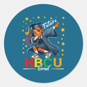 Adesivo Futuro Graduado Hbcu História Preto