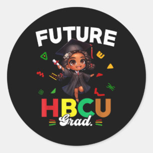 Adesivo Futuro Hbcu Formando História Negra Mês Faculdade