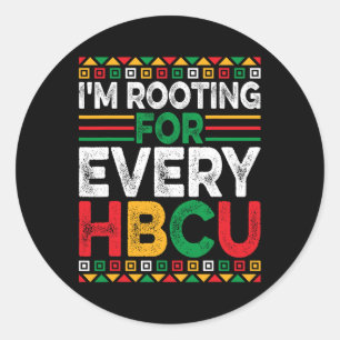 Adesivo Futuro Hbcu História Negra Mês Eu estou Raízes par