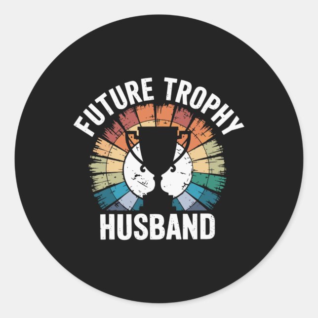 Adesivo Futuro Marido Troféu (Frente)