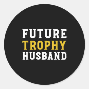 Adesivo Futuro Marido Troféu Casamento
