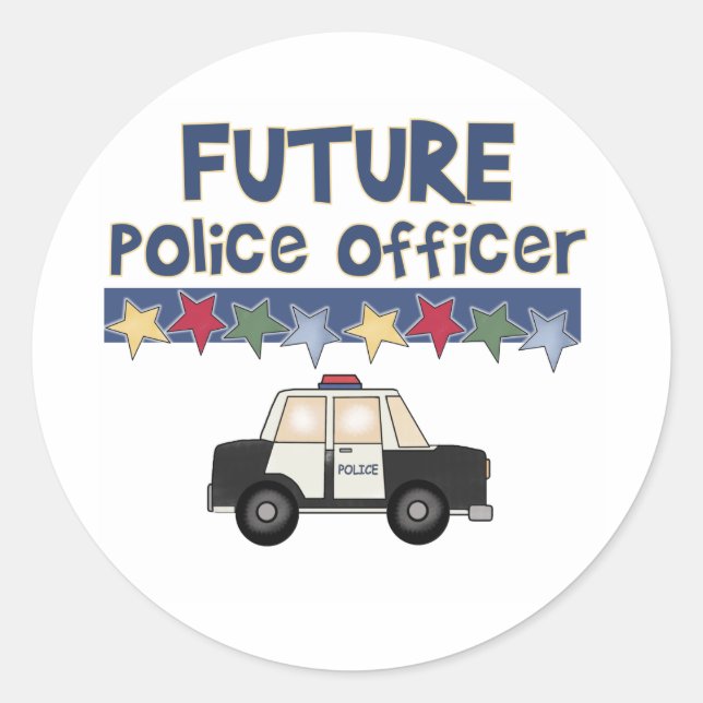 Adesivo Futuro Policial (Frente)