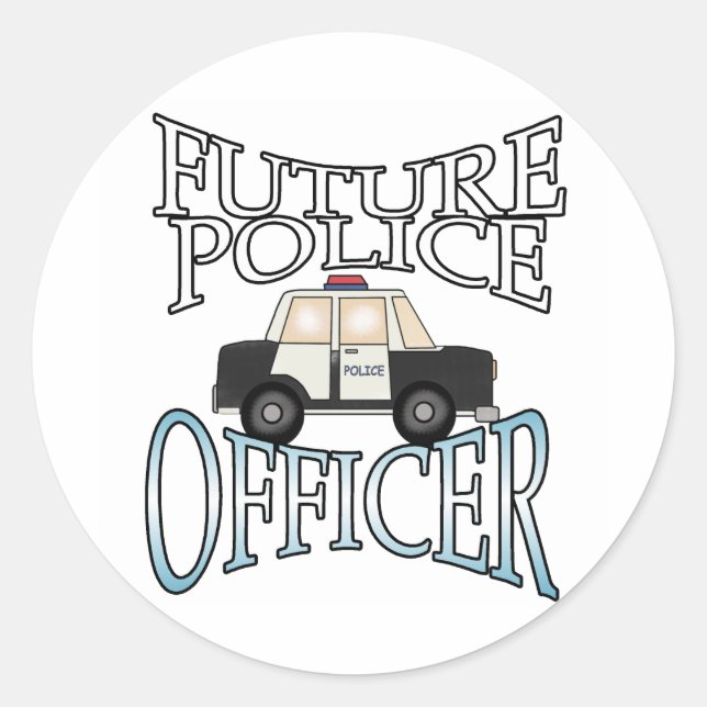 Adesivo Futuro Policial (Frente)