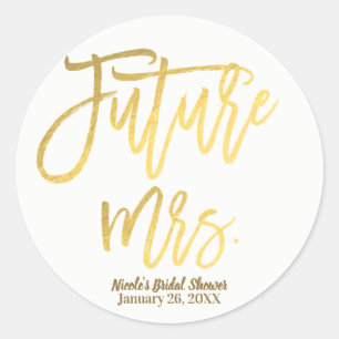 Adesivo Futuro Sra. Dourado Folha Faux Moderno Roteiro Fav