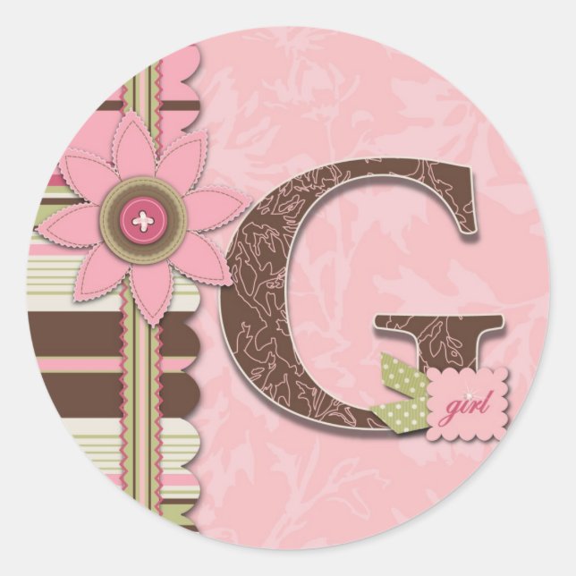 Adesivo G Girl Sticker (Frente)